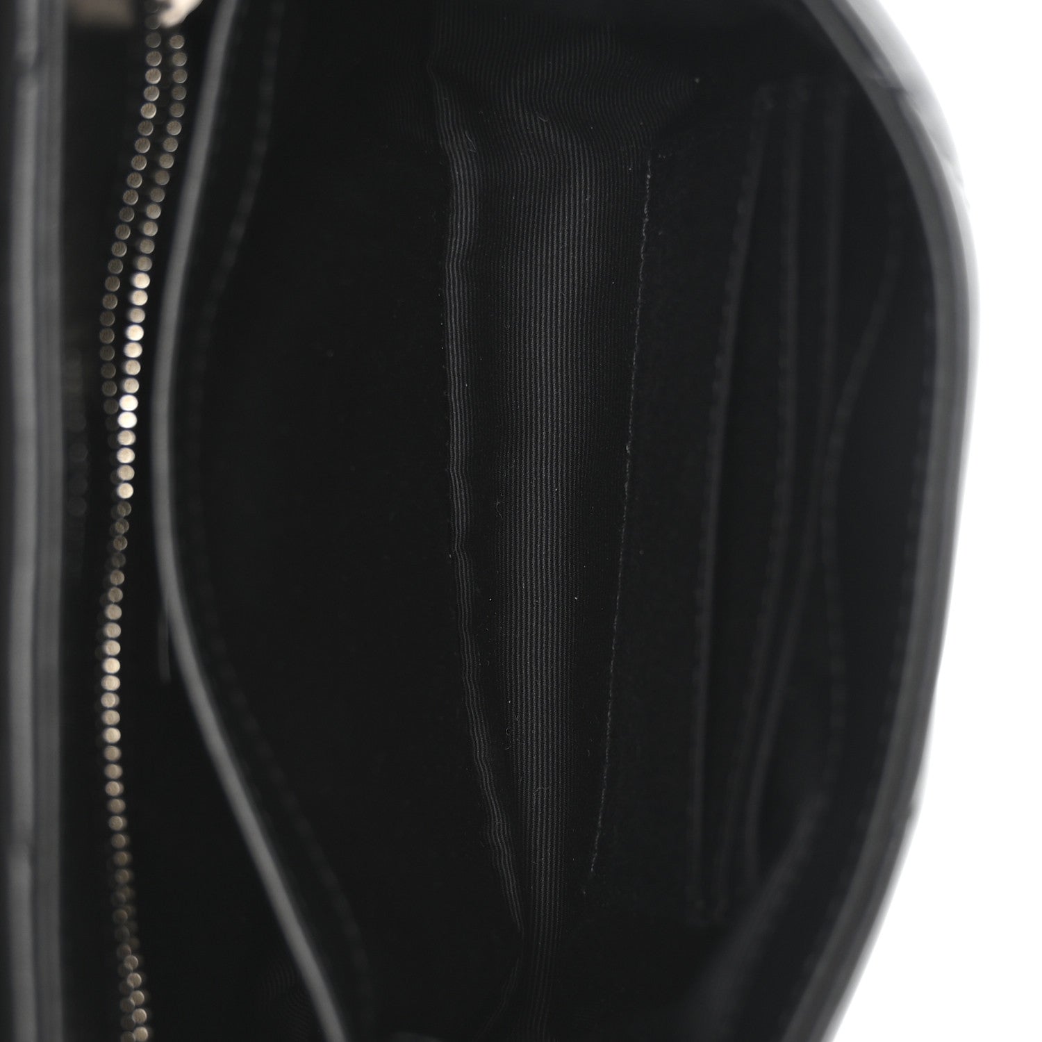 Calfskin Y Quilted Monogram Toy Loulou Crossbody Bag Black