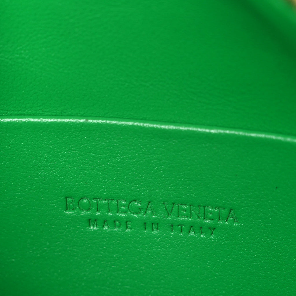 Nappa Intrecciato Mini Loop Camera Bag Parakeet