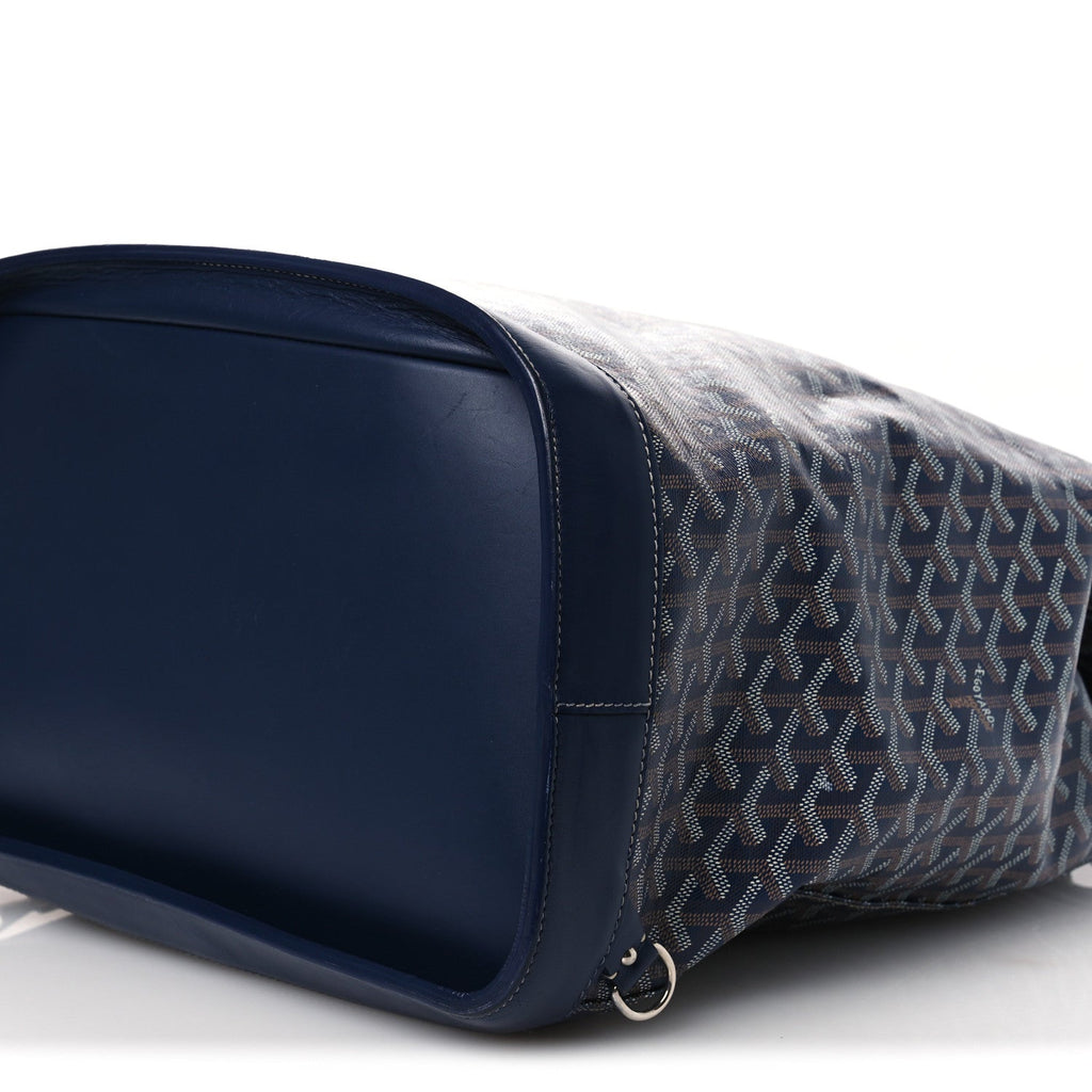 Goyardine Steamer PM Navy Blue