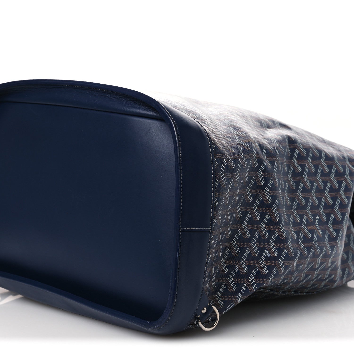 Goyardine Steamer PM Navy Blue
