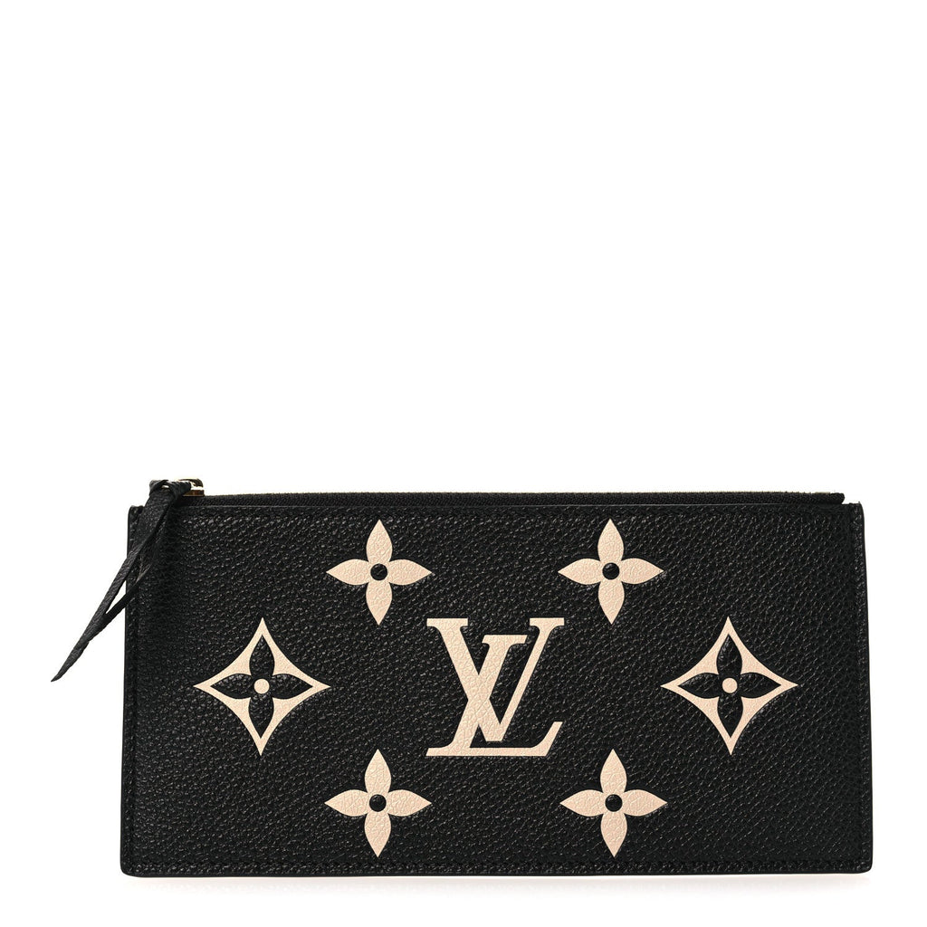 Empreinte Monogram Giant Crafty Pochette Felicie Zippered Insert Black