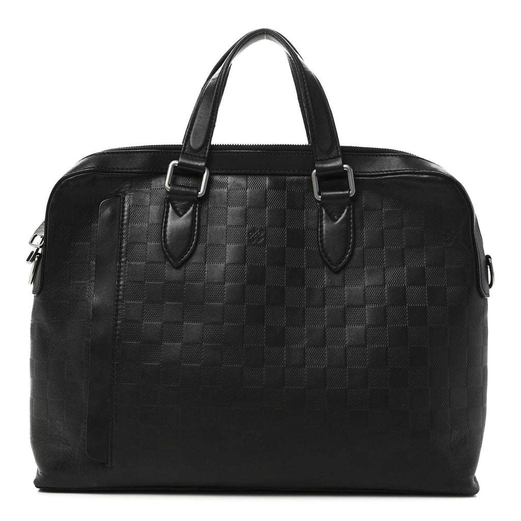 Damier Infini Porte-Documents Jour Onyx