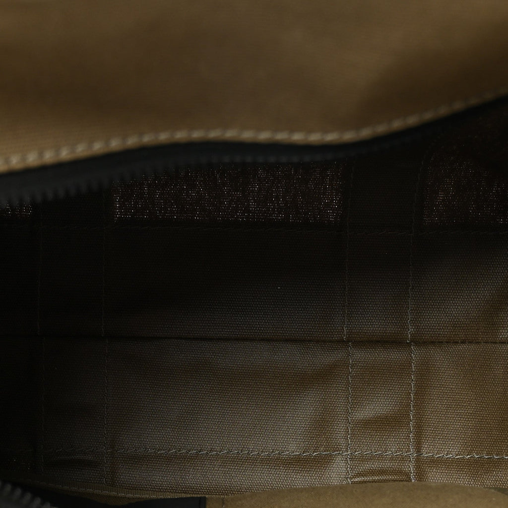 Cotton Canvas Medium The Traveler Tote Bag Slate Green