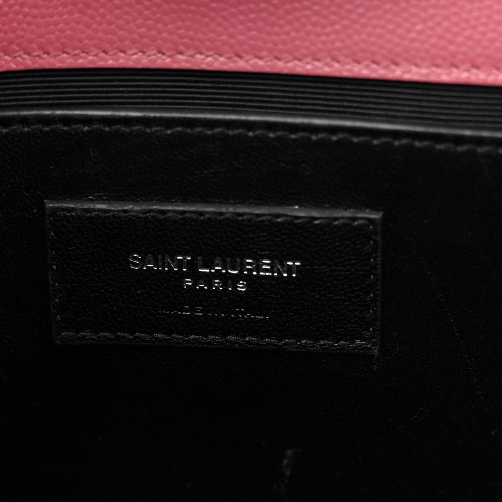 Grain De Poudre Small Classic Monogram Kate Satchel Mystic Rose