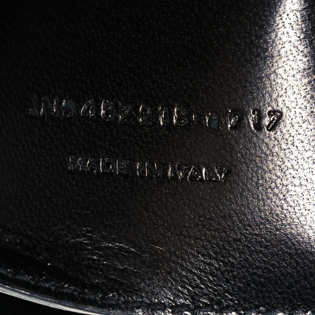 Calfskin Y Quilted Monogram Small Loulou Chain Satchel Black
