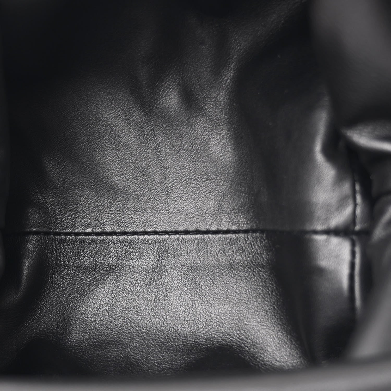 Butter Calfskin The Mini Pouch Black