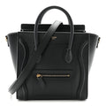 Smooth Calfskin Nano Luggage Black