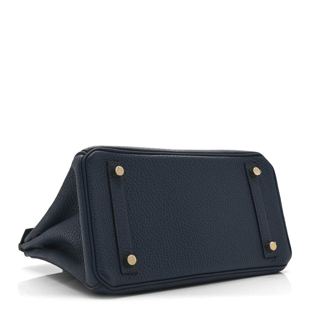 Togo Birkin 25 Bleu de Prusse