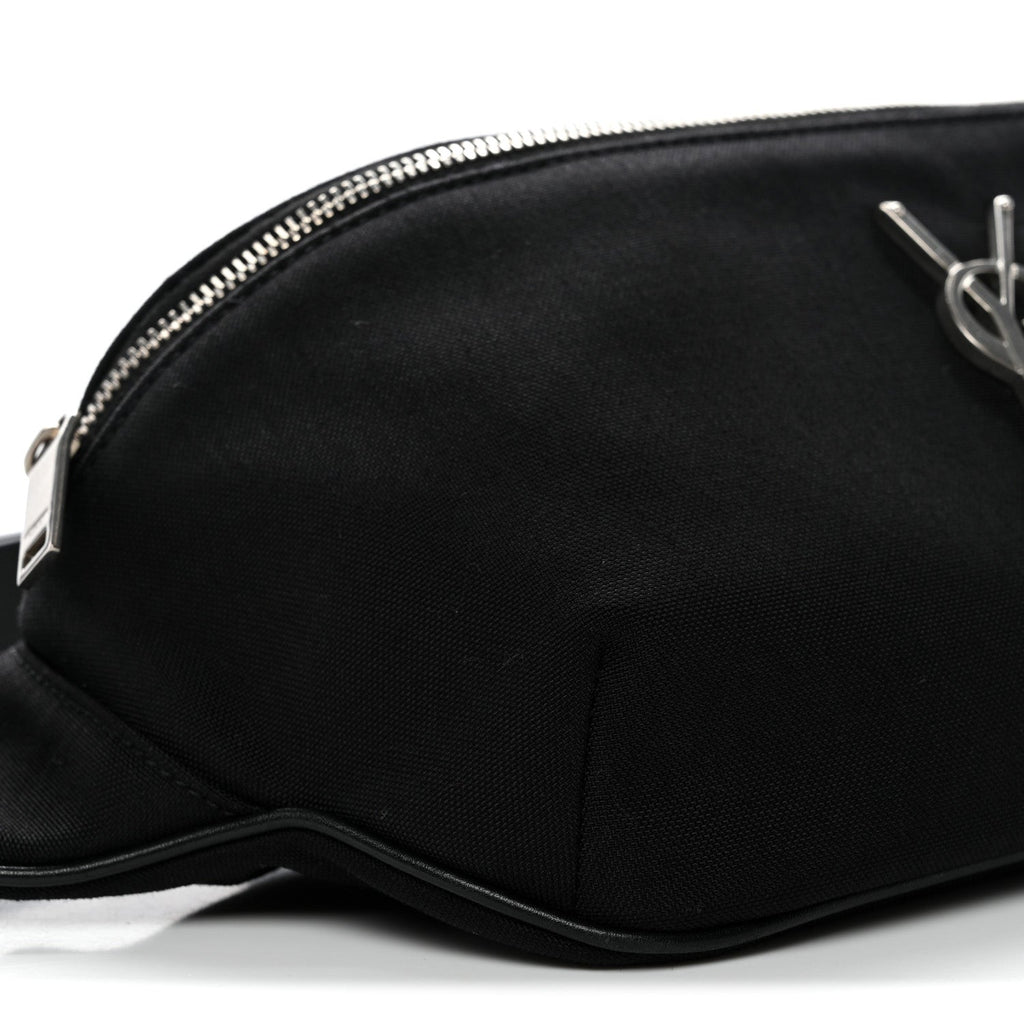 Canvas Monogram Belt Bag Black