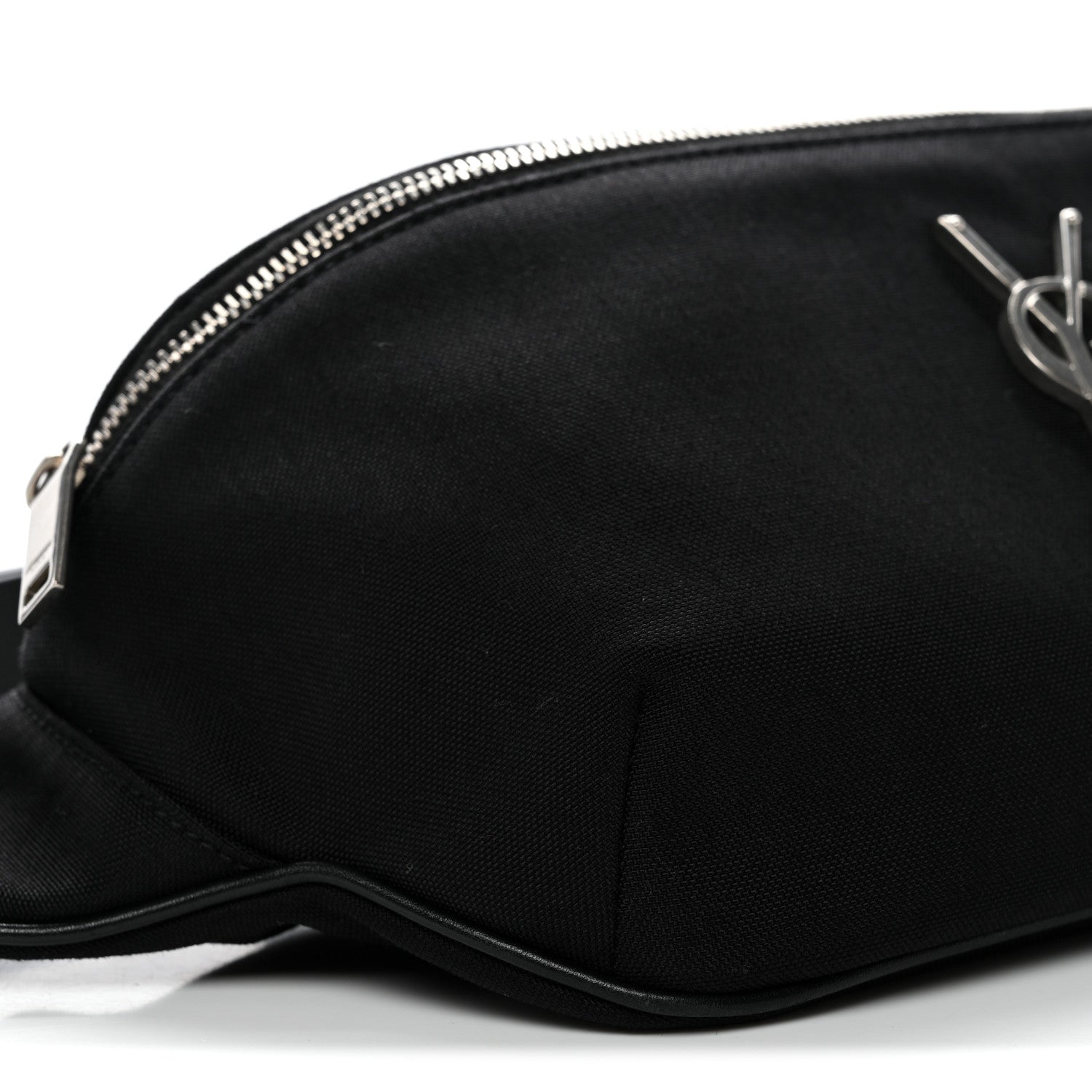 Canvas Monogram Belt Bag Black