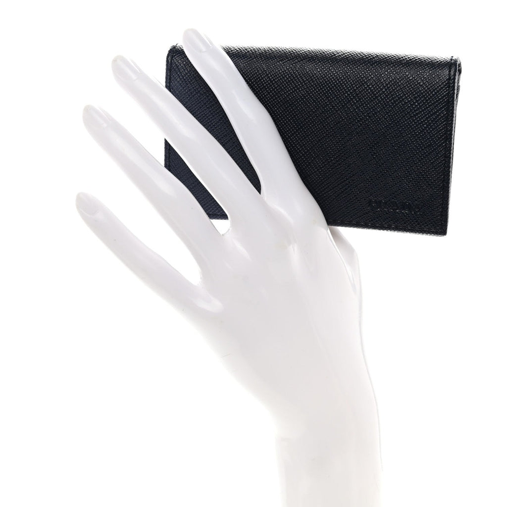 Saffiano Flap  Holder Baltico