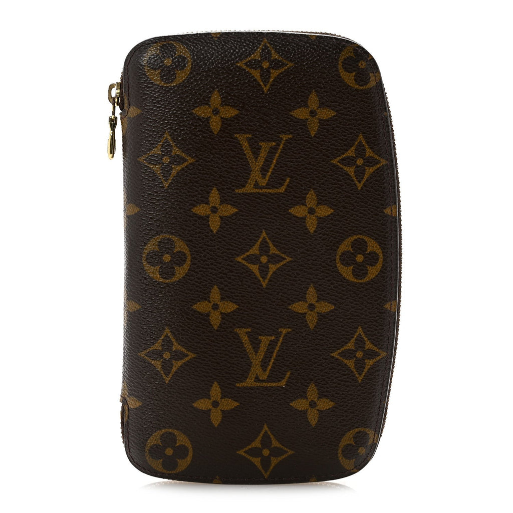 Monogram Geode Organizer Zippy Wallet
