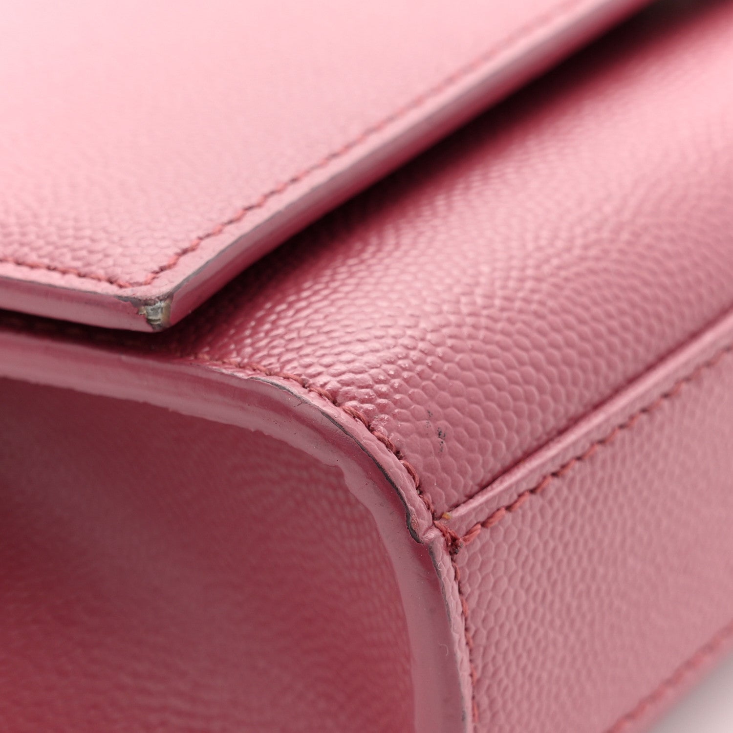 Grain De Poudre Small Classic Monogram Kate Satchel Mystic Rose