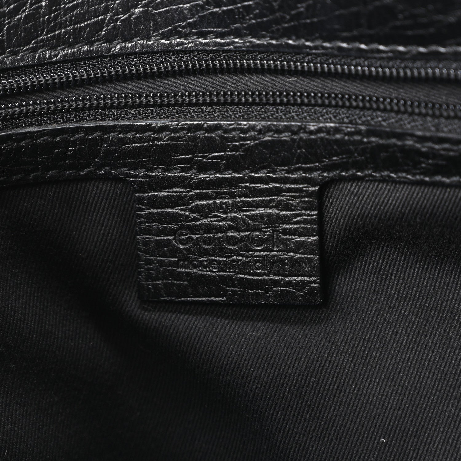 Monogram Large Tote Black