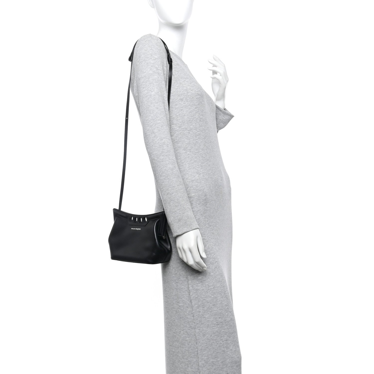 Calfskin The Peak Mini Bag Black