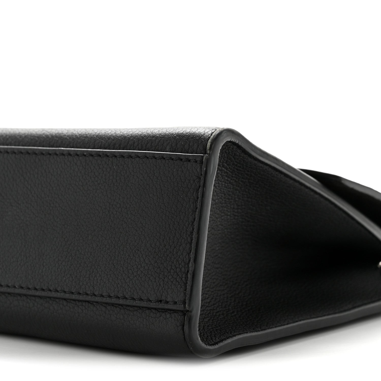 Soft Calfskin My Lockme Chain Bag BB Black