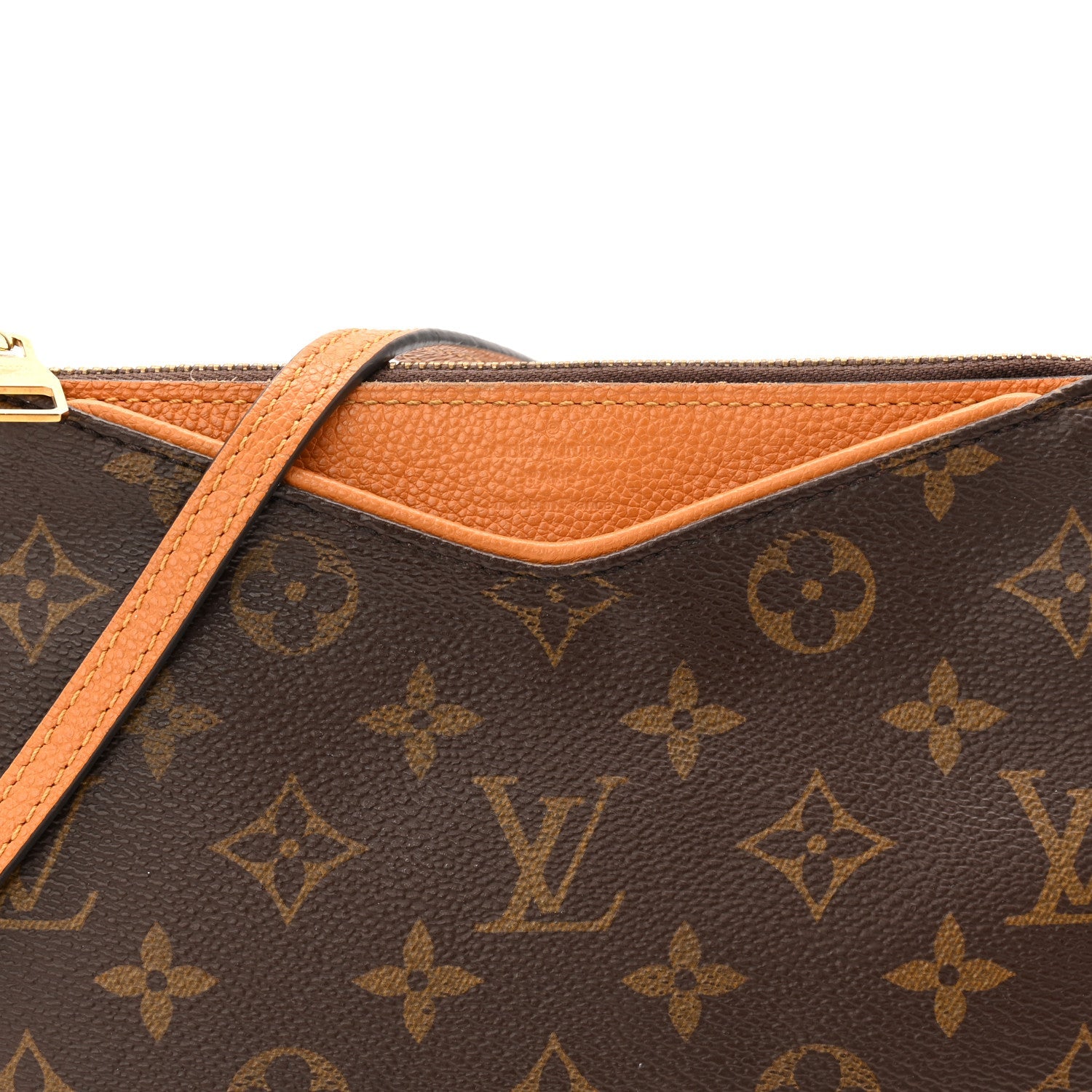 Monogram Pallas Clutch Saffron