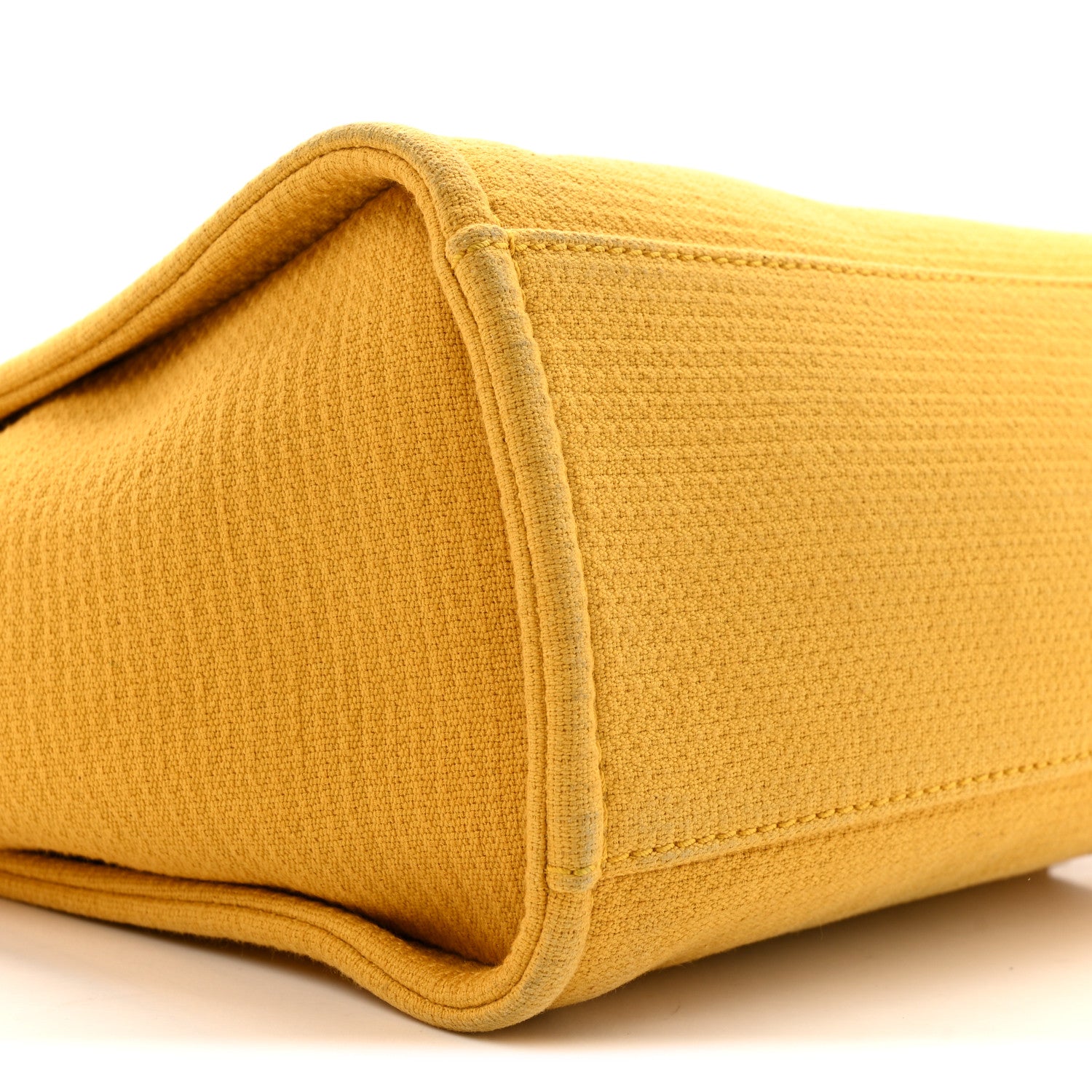 Mixed Fibers Small Deauville Tote Yellow