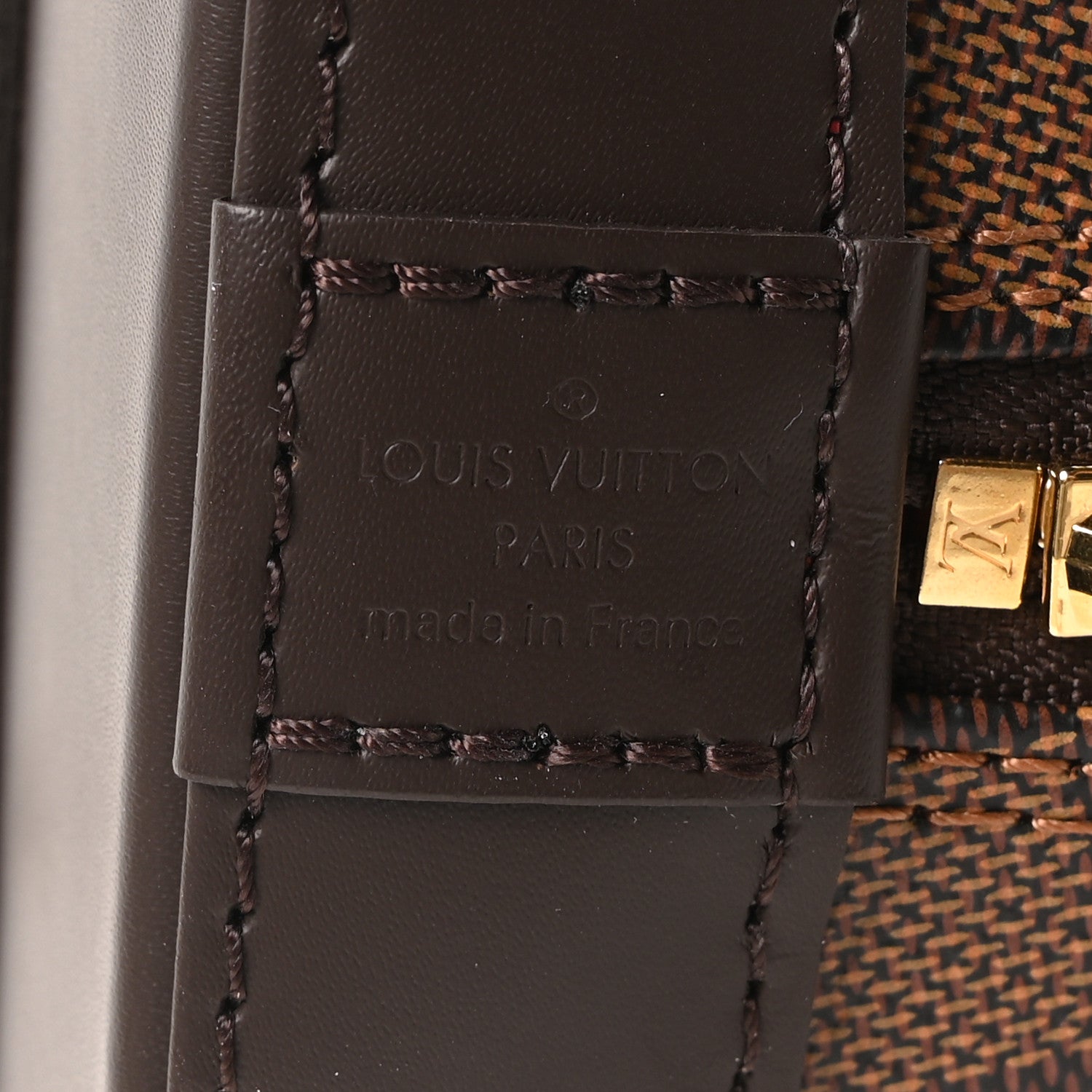 Damier Ebene Alma BB