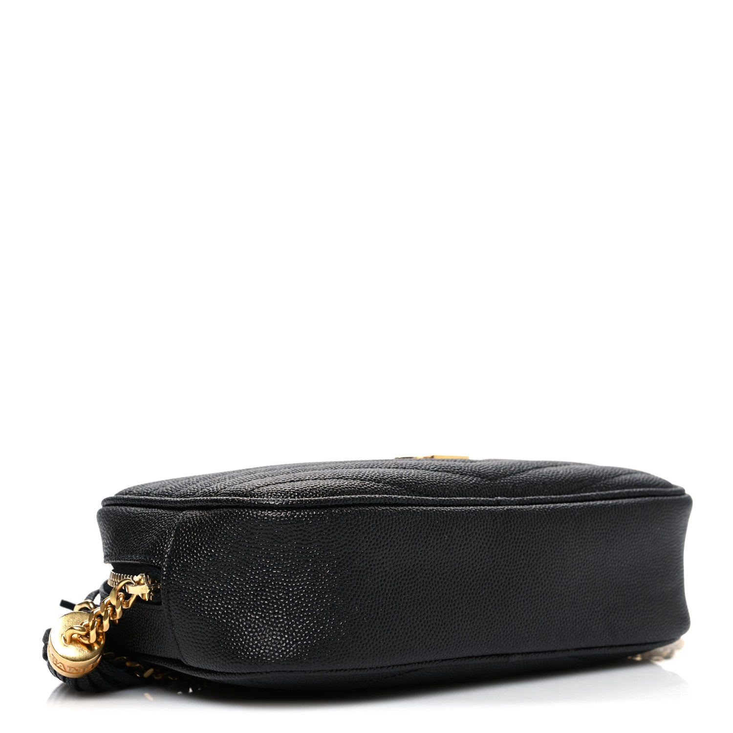 Grain De Poudre Matelasse Monogram Mini Lou Camera Bag Black