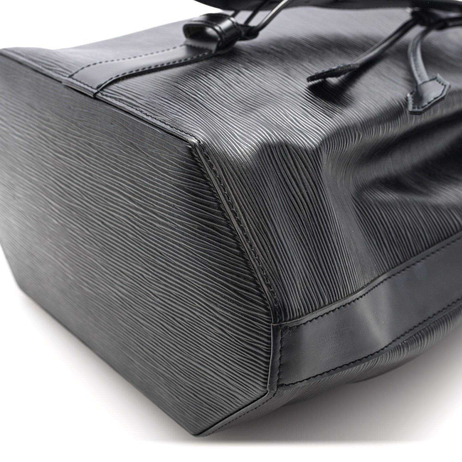 Epi Sac a Dos Drawstring Bag Black