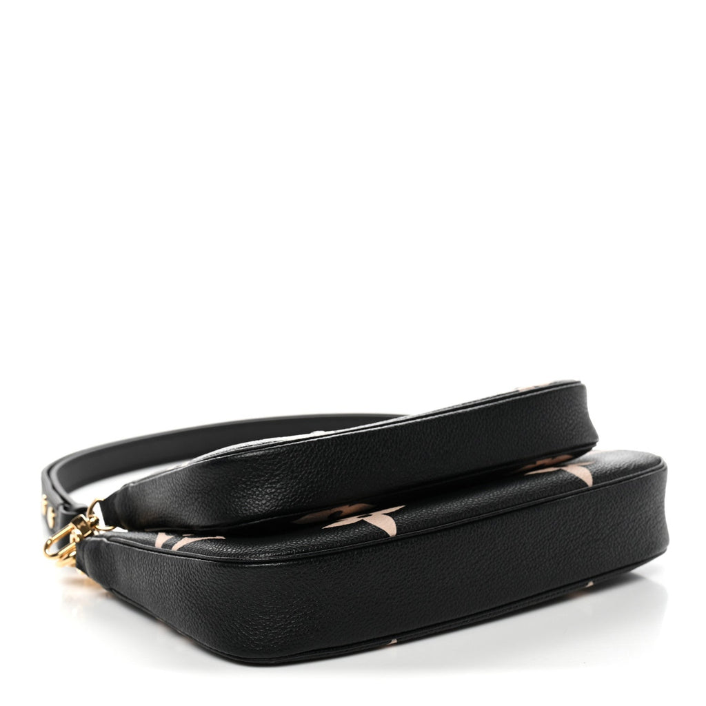 Empreinte Monogram Giant Multi Pochette Accessories Black Beige