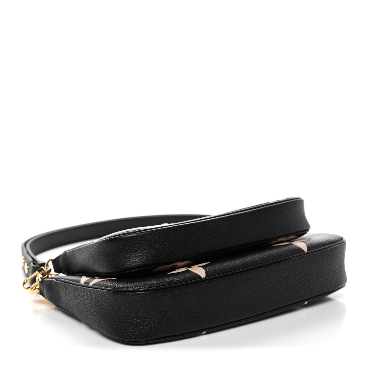Empreinte Monogram Giant Multi Pochette Accessories Black Beige