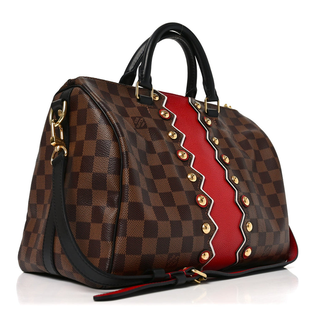 Damier Ebene Karakoram Speedy Bandouliere 30