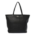 Calfskin Medium Tote  Black