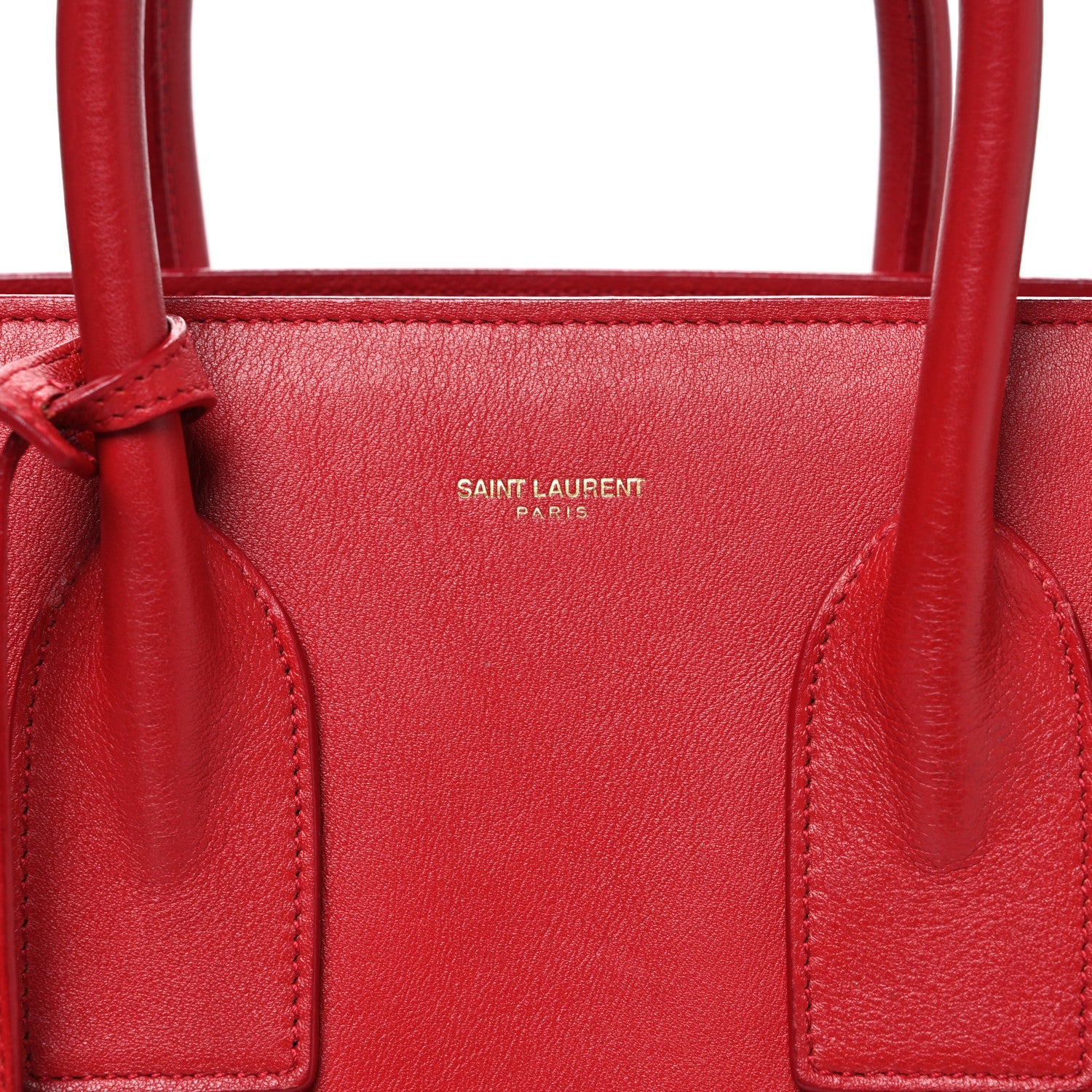 Calfskin Small Sac De Jour Vermillion
