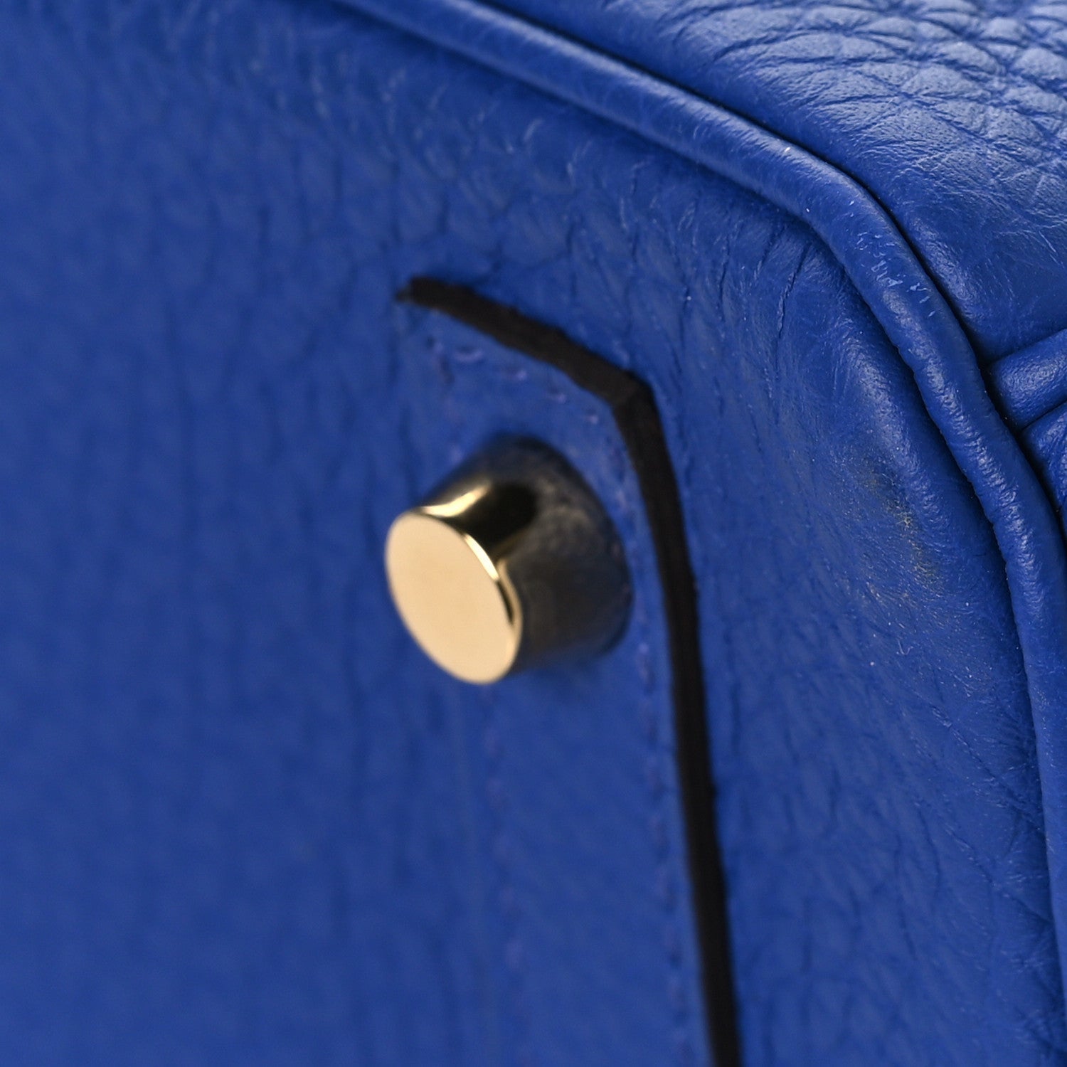 Togo Birkin 30 Bleu Electrique