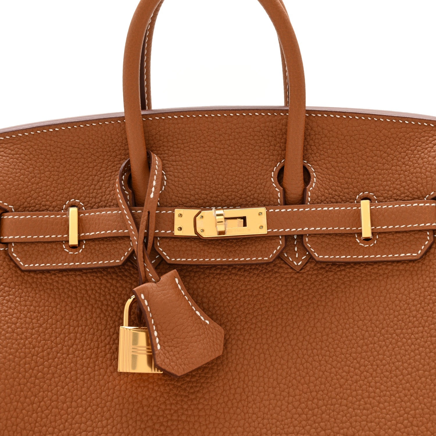 Togo Birkin 25 Gold