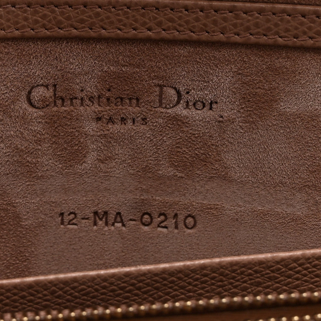 Grained Calfskin Saddle Chain Pouch Blush