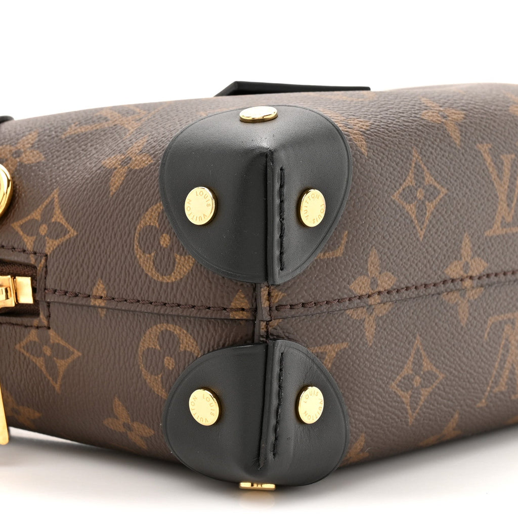 Monogram Petite Malle Souple Black