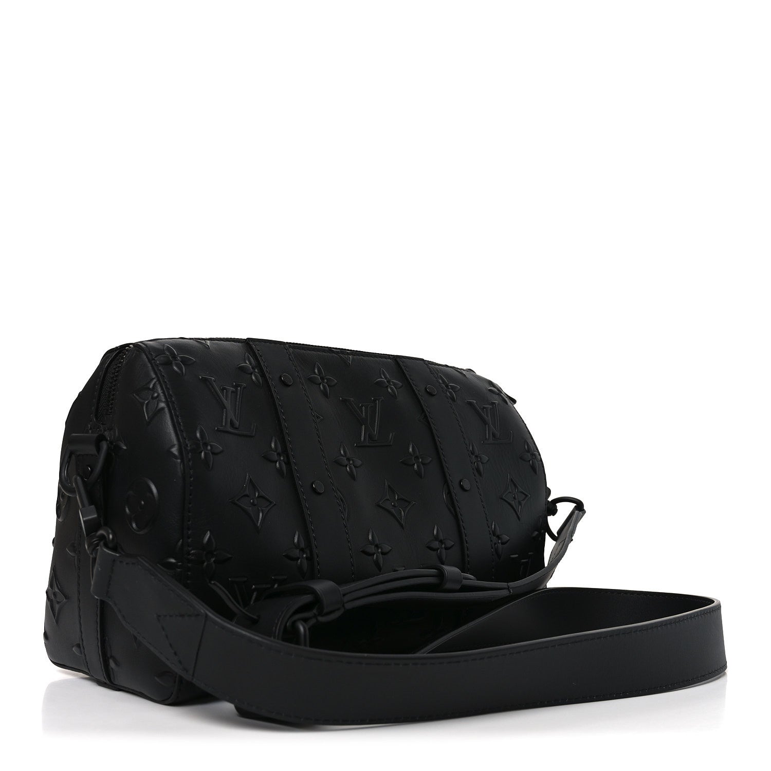 Monogram Seal City Keepall Black