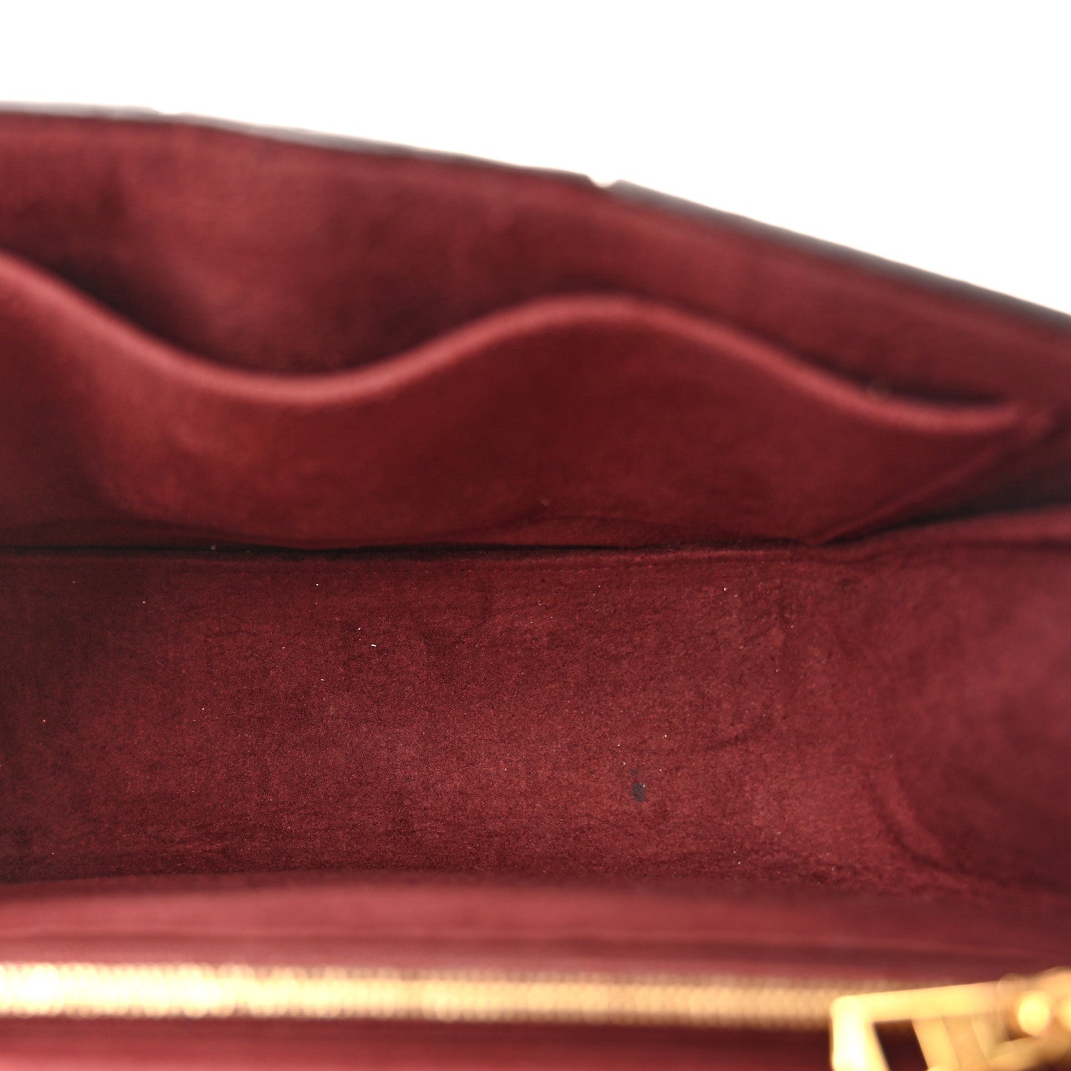 Damier Ebene Cuir Taurillon Wight Bordeaux