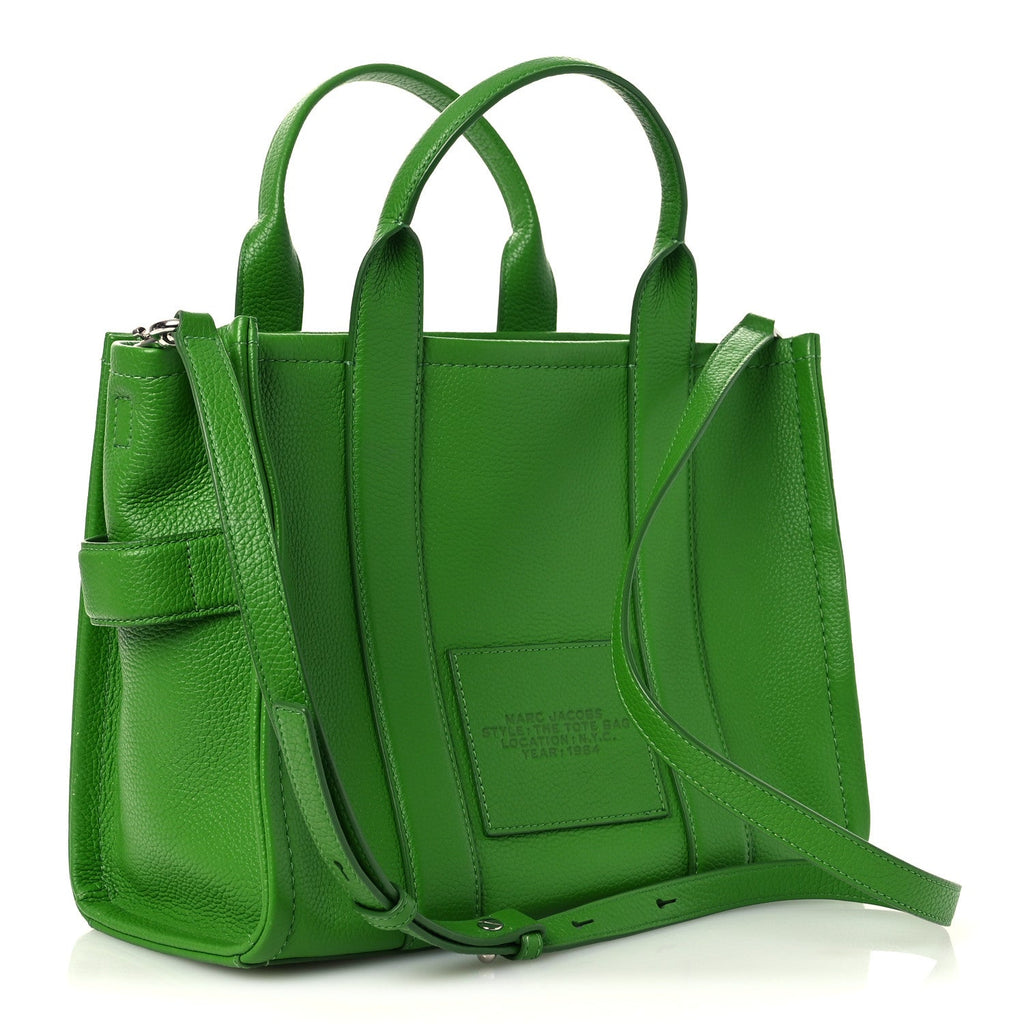 Grained Calfskin Medium The Tote Bag Kiwi