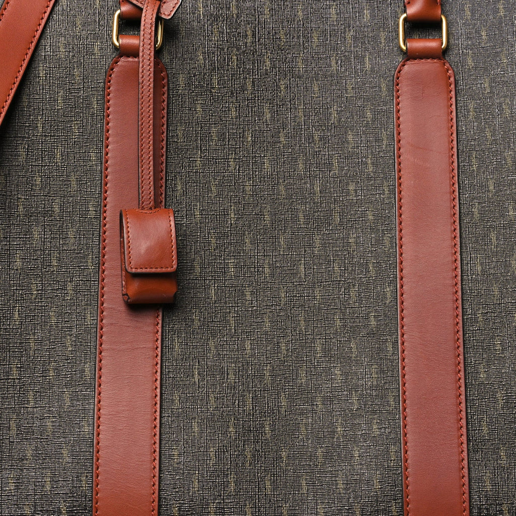 Canvas Smooth Calfskin Le Monogramme 72H Duffle Chestnut