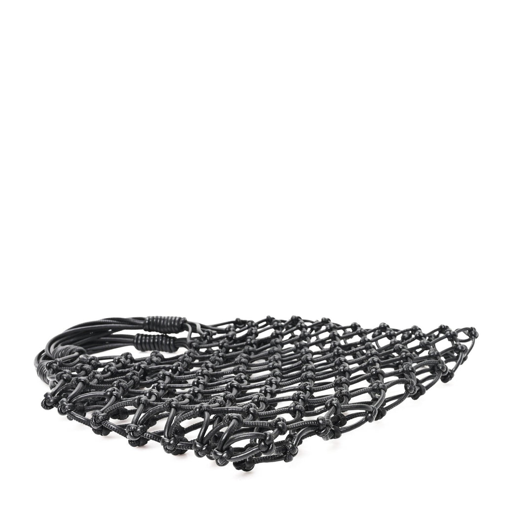 Alter Nappa Knotted Structure Tote Black