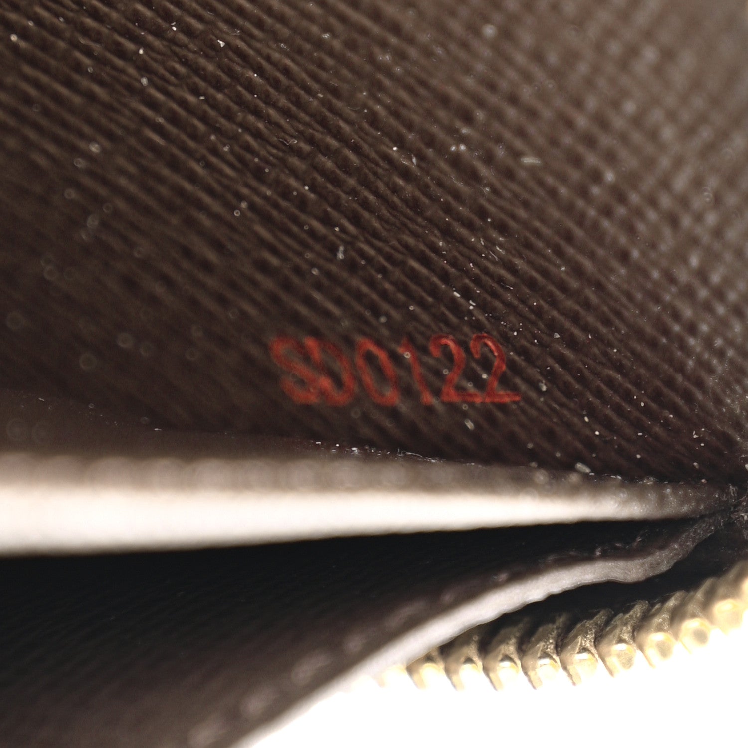 Damier Ebene Zippy Wallet
