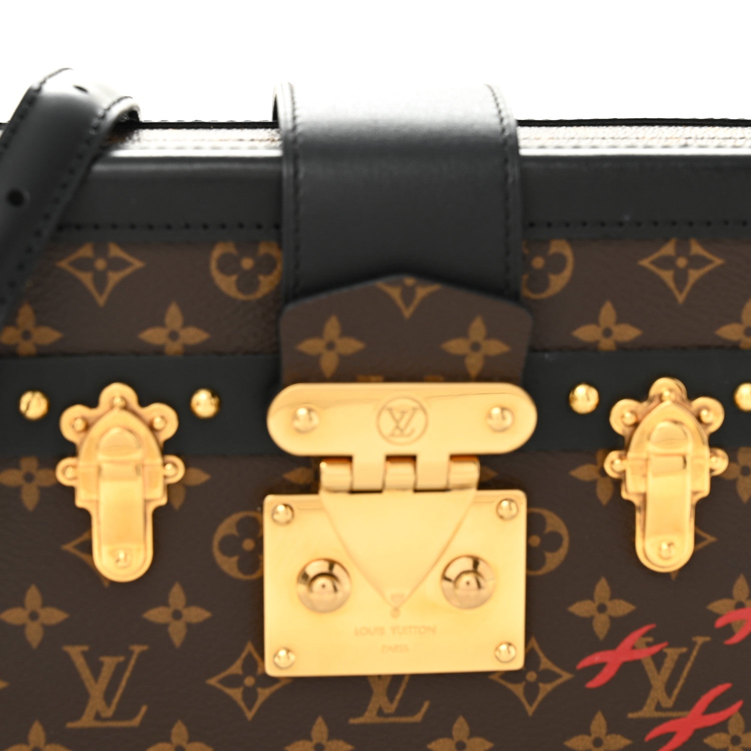 Monogram Petite Malle Black