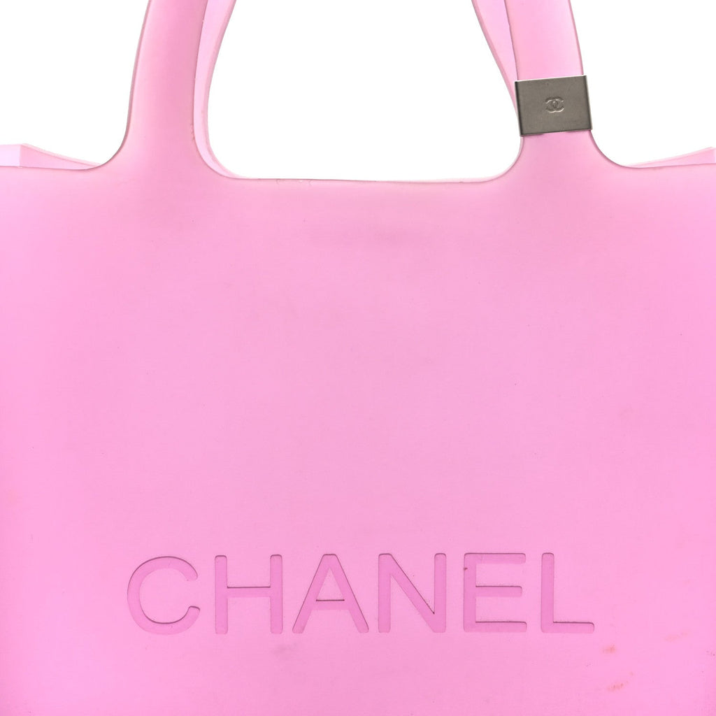 Jelly Rubber Tote Purple