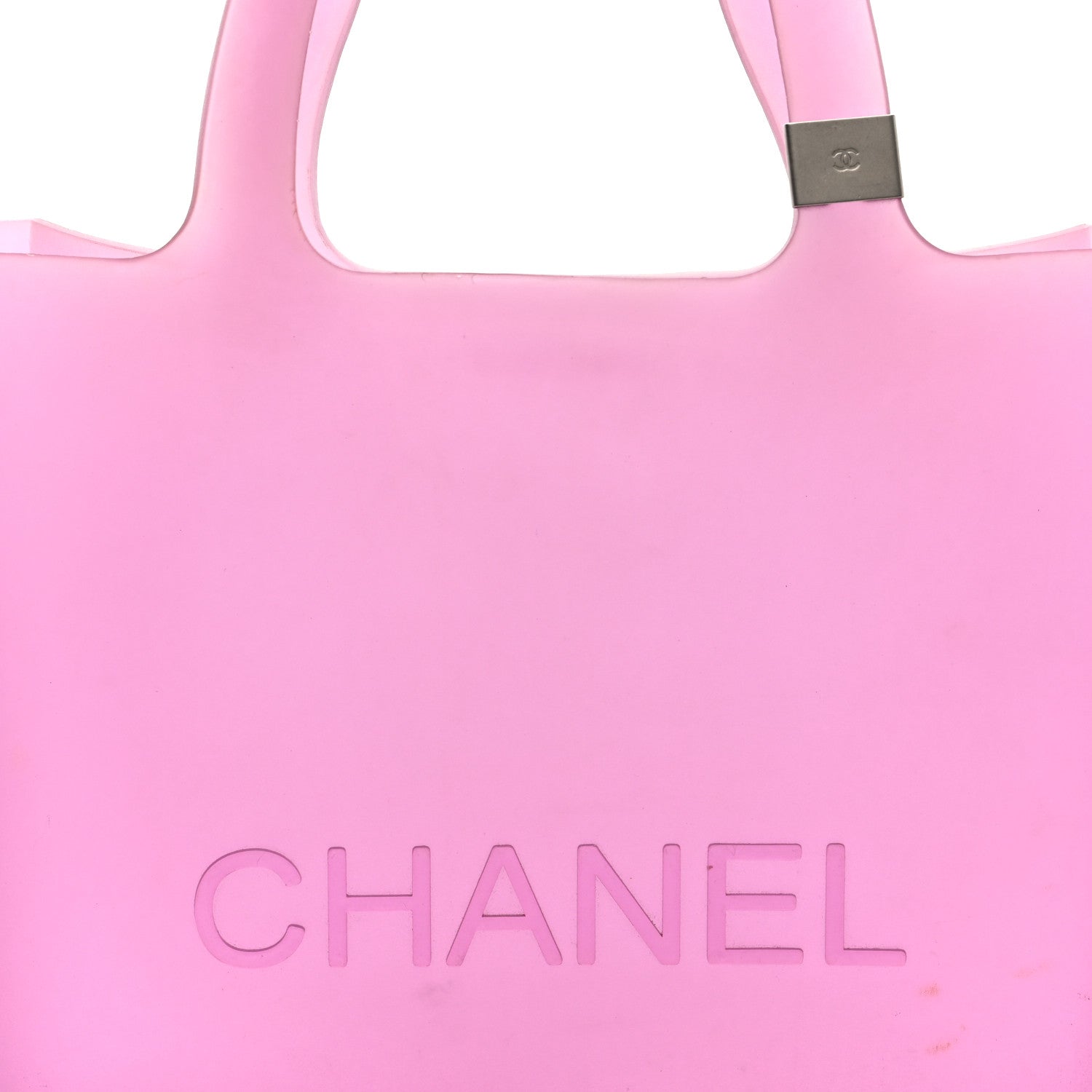 Jelly Rubber Tote Purple