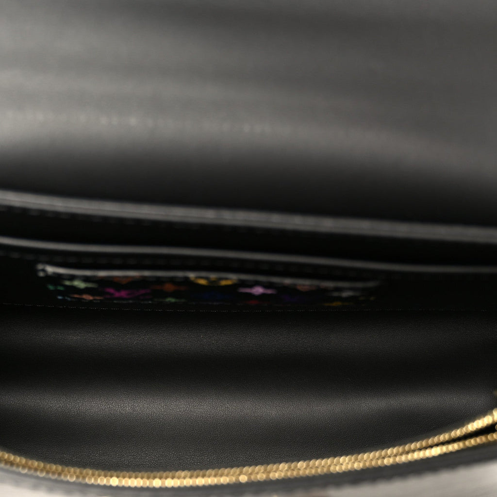 LV X TM Epi Twist MM Slim Shoulder Bag Black
