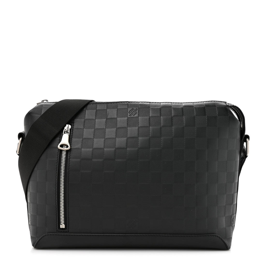 Damier Infini Messenger PM Onyx