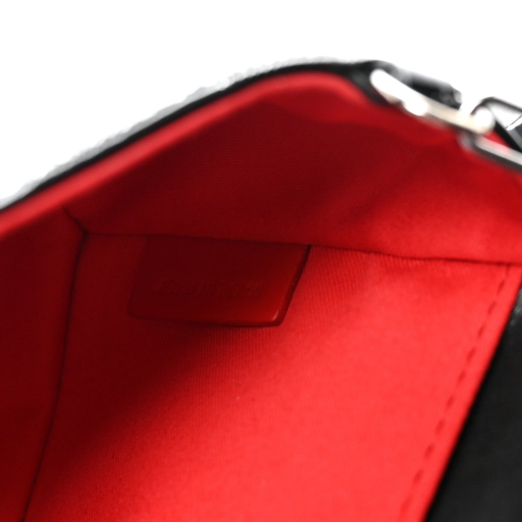 Naplak Patent Calfskin Monochrome Loubi54 Shoulder Bag Zaffiro