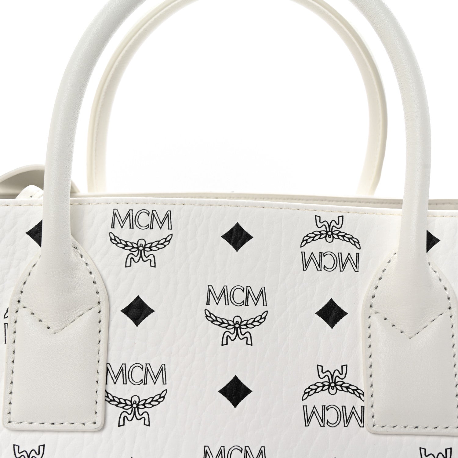 Visetos Large Munchen Tote White