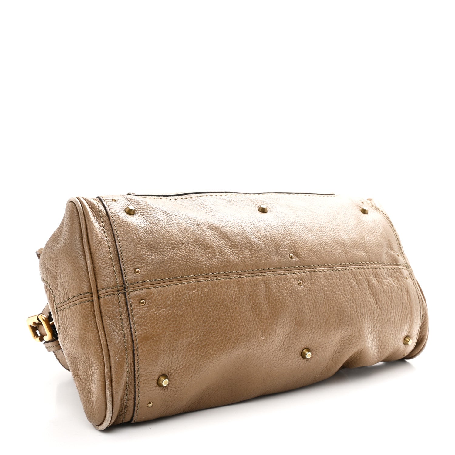 Calfskin Medium Paddington Capsule Satchel Elephant