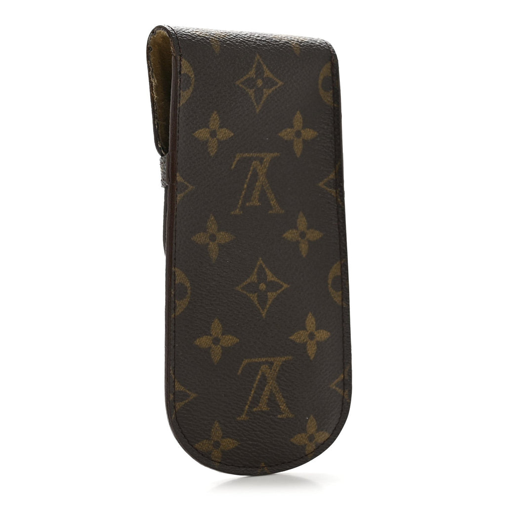 Monogram Glasses Sunglasses Case w Flap