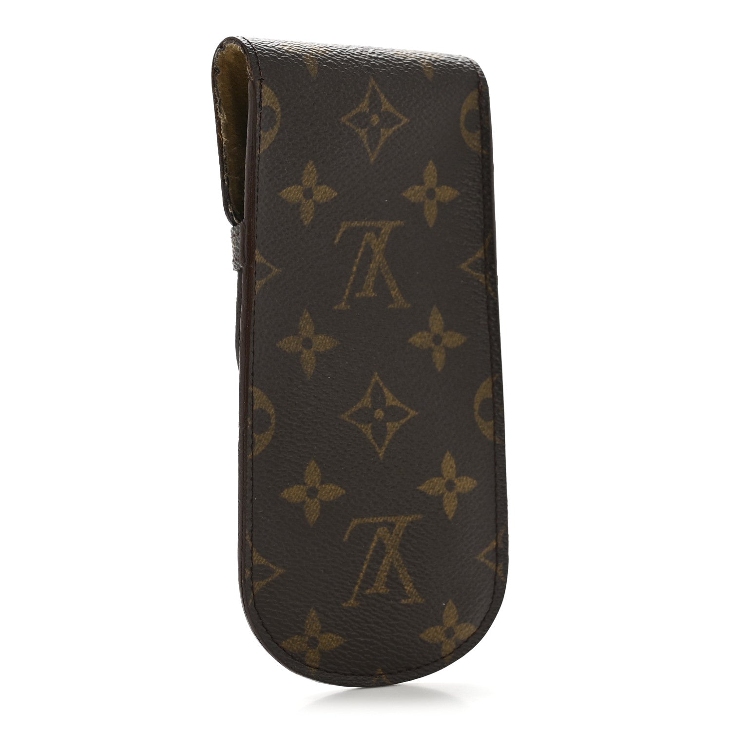 Monogram Glasses Sunglasses Case w Flap